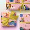 Dog Birthday Wrapping Paper Roll - Mini Roll - 17 Inch x 9.8 Feet - Pink Puppy Dog, Perfect for Party, Holiday